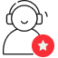 Customer support icon