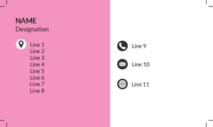 Beauty Salon Visiting Card 15