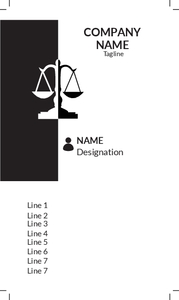 Legal Visiting Card 23