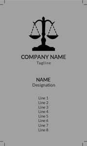 Legal Visiting Card 12