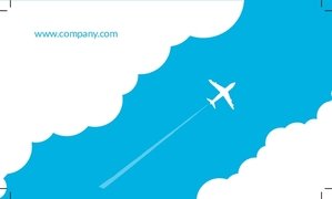 Travel Agency Visiting Card 6
