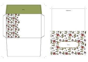 Folded Note Card Design 17