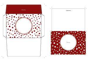 Folded Note Card Design 19