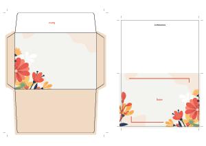 Folded Note Card Design 20