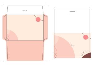 Folded Note Card Design 22