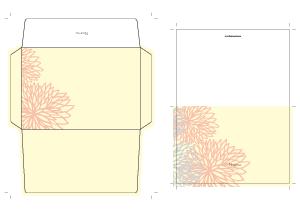 Folded Note Card Design 24