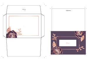 Folded Note Card Design 10