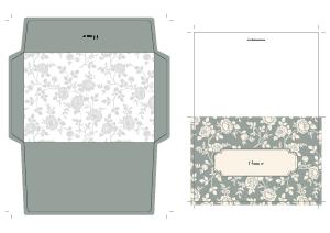 Folded Note Card Design 12