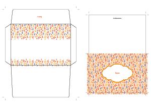 Folded Note Card Design 13
