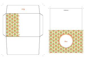 Folded Note Card Design 14
