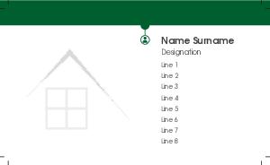 Architect Visiting Card 2