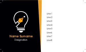Graphic Designer Visiting Card Design 2