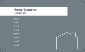 Real Estate Visiting Card Design 2