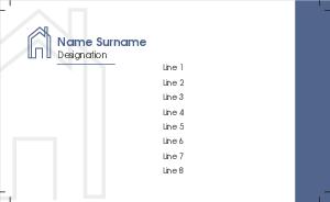 Real Estate Visiting Card Design 5