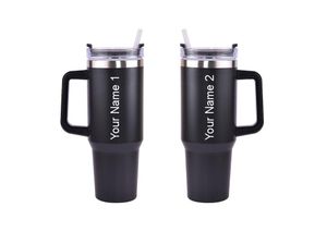 Vacuum Insulated Steel Tumbler 1200 ml - Black