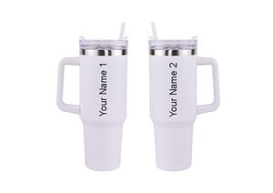 Vacuum Insulated Steel Tumbler 1200 ml - White