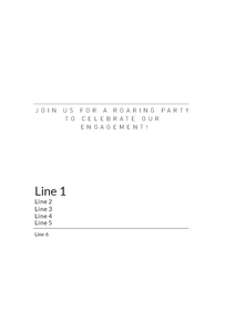 Engagement Invitations 017