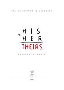 Engagement Invitations 018