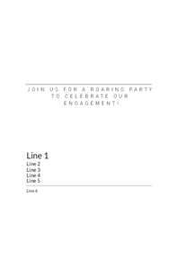 Engagement Invitations 017