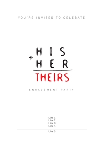 Engagement Invitations 018