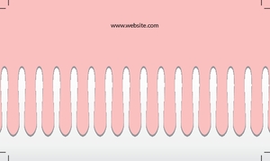 Beauty Salon Visiting Card 2
