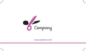 Beauty Salon Visiting Card 4