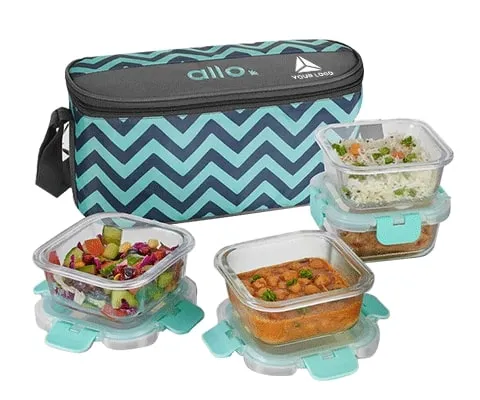 Illustration of a custom lunch box