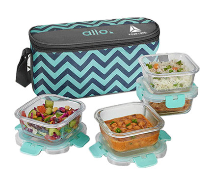 Illustration of a custom lunch box