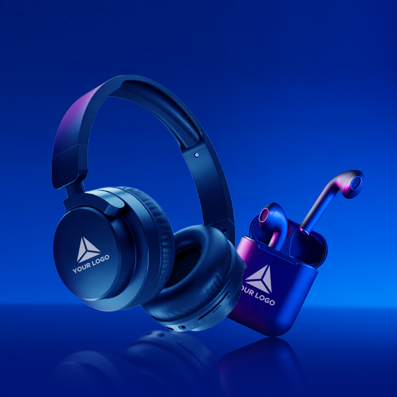 Custom Earbuds & Headphones with Logo and Name