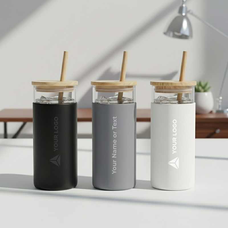 Personalised Sleek Glass Tumbler | Buy Custom Glass Tumbler Online